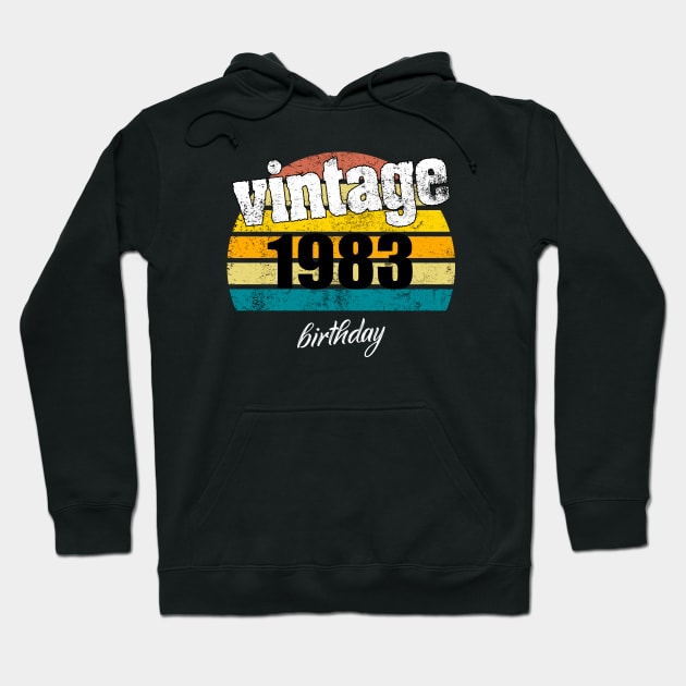 vintage 1983 Hoodie by Yous Sef